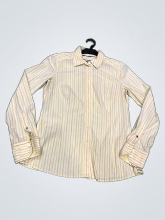 Esprit Gelb Gestreiftes Button-Up Hemd