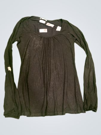Promod Schwarzes Langarm-Top