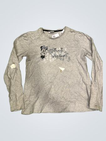 Disney Minnie Mouse Grafik Langarmshirt