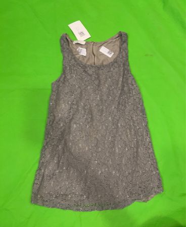 Promod Graues Spitzenkleid