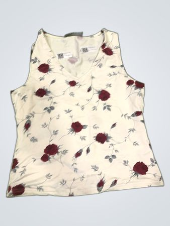 Vogue Collection Floral Print Top