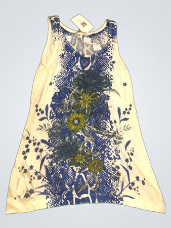 AIRFIELD Damen Ärmelloses Tanktop mit Blumenmuster