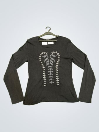 CAROLL Langarm-T-Shirt mit Grafikdruck