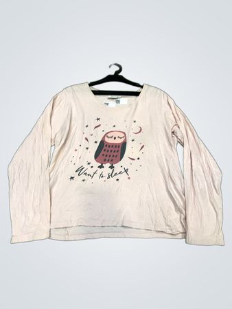 9th AVENUE Langarm-T-Shirt mit Eulen-Grafik