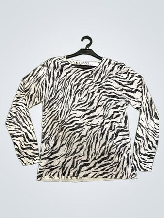 ZINZO Zebra Print Long Sleeve Top