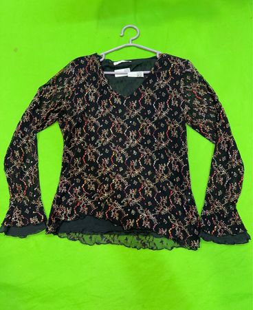 Burton Langarm-Mesh-Oberteil
