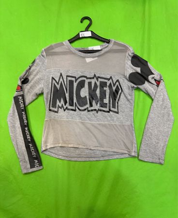 Mickey Mouse Graphic Langarm-T-Shirt