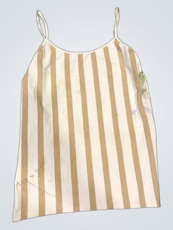ZARA Vintage Vanguard Gestreifter Trägeroberteil