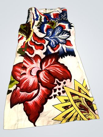 Desigual Floral Print Ärmelloses Kleid