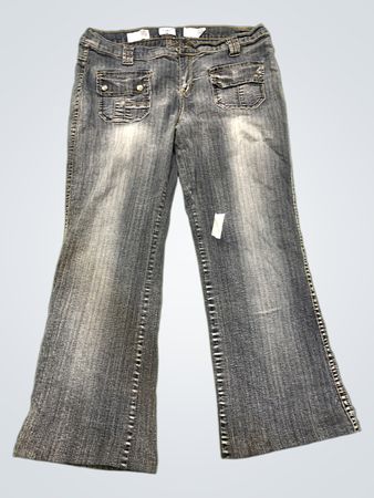 X-Mail Damen Flare Jeans Größe 44