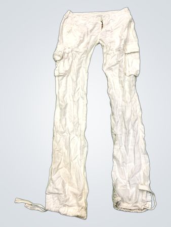 LE TEMPS DES CERISES 100% LIN Cargo-Hosen