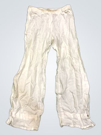 Ligne Océane Weiße Leinenhose