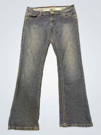 Damen Blau Denim Jeans