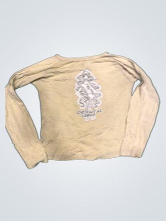 Langärmliges Shirt mit "Oriental Vibes" Grafik
