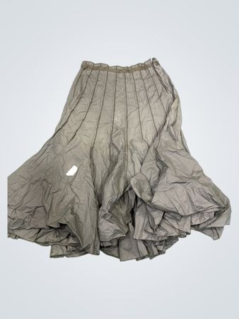 chic n' chic grauer Faltenrock