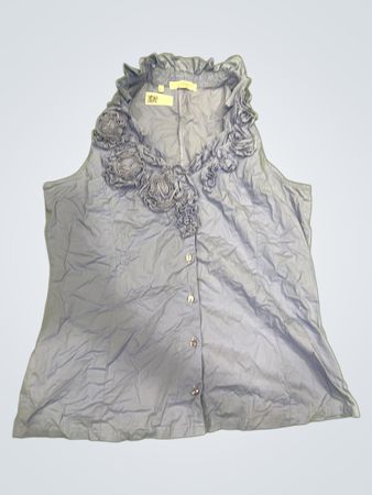 MANICAMICIE Damen Rüschenbluse