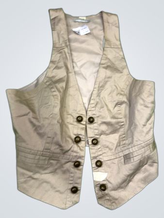 Burberry Beige Ärmelloses Weste