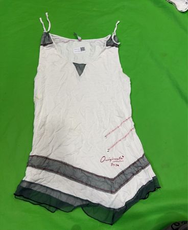 Blancheporte Damen Weißes Ärmelloses Top