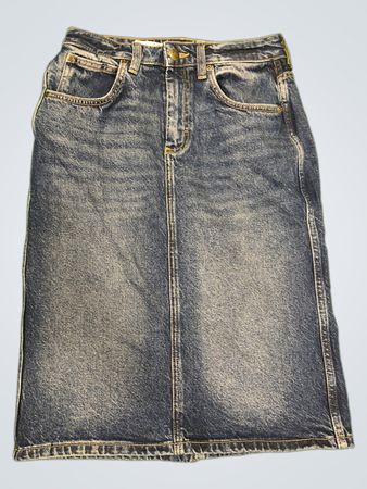 Lee Denim Midi Rock