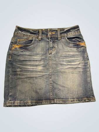 Lässiger Jeansrock