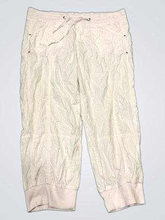 Maxi Blue White Cropped Pants