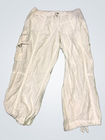 Westport Damen Weiße Cargo-Hosen Größe 14