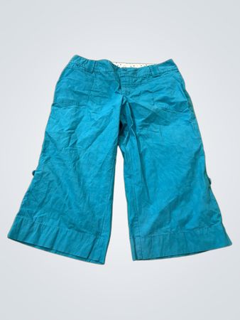Venezia blaue Capri-Hose Größe 16
