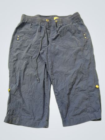 christopher & banks PETITE Blaue Caprihosen Größe 14P