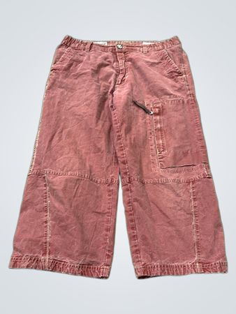 MAT DE MISAINE Rote Weite Cargo-Hosen