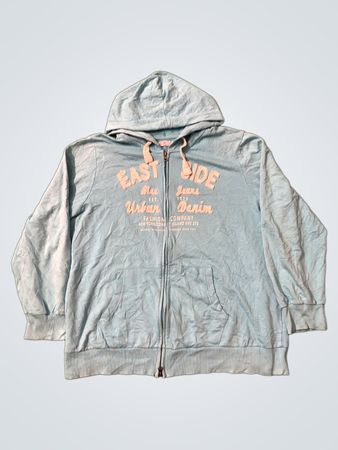 Ostseite Blue Jeans Urban Denim Zip-Up Hoodie