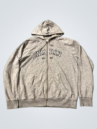 C&A DNM D.I.V EST. 1971 Grauer Reißverschluss-Hoodie