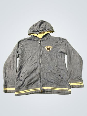 Okaidi Blue Zip-Up Hoodie