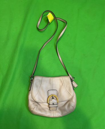 Coach Leather Shoulder Bag