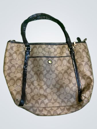Coach Monogram Tote Bag