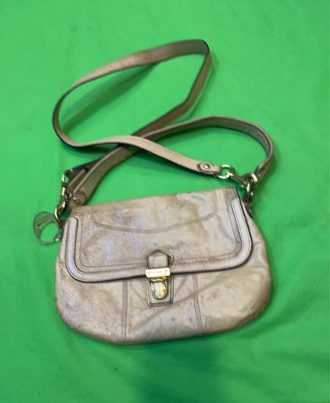 Coach Leather Shoulder Bag