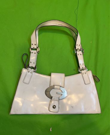 White GUESS Shoulder Bag