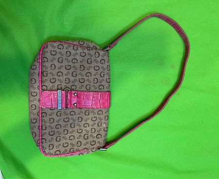 Guess Monogram Shoulder Bag