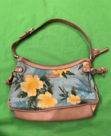 Jamaica Bay Floral Print Schultertasche