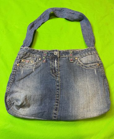 HYDRAULIC Denim Jean Handtasche