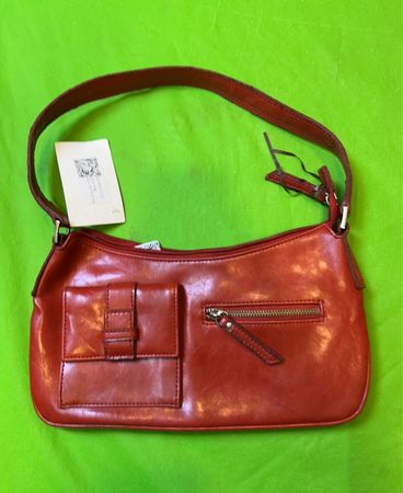Fuchsia Rote Handtasche