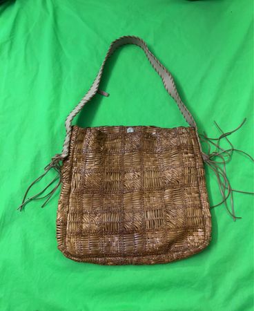 DESMO Made in Italy Gewebte Schultertasche
