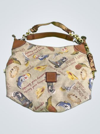 Dooney & Bourke Western Print Hobo Bag