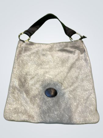 Silberne Glitzer-Handtasche