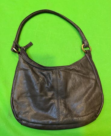 Braune Leder Umhängetasche