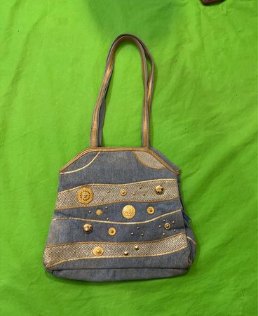 Warren Reed Denim Handtasche