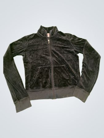 Juicy Couture Velour-Trainingsjacke