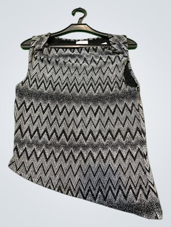 Pimkie ärmelloses Zickzack-Print-Top