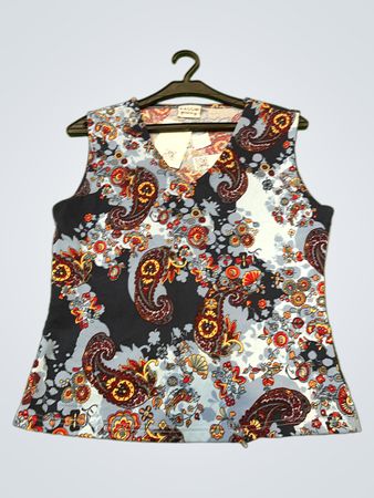 BIAGGINI Ärmelloses Top mit Paisleydruck