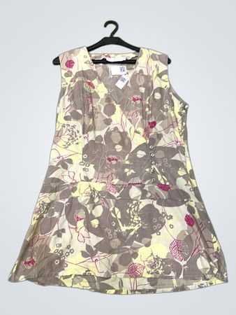 Cache Cache Floral Ärmelloses Kleid