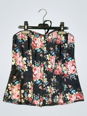 Floral-Korsett